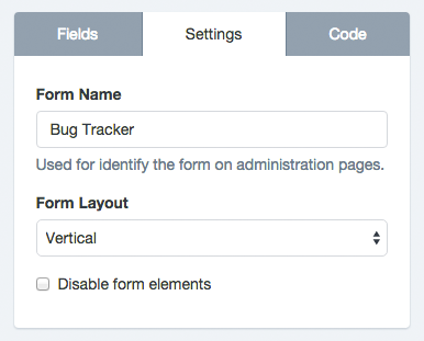 Easy Forms - Form Builder - Basic Form Settings
